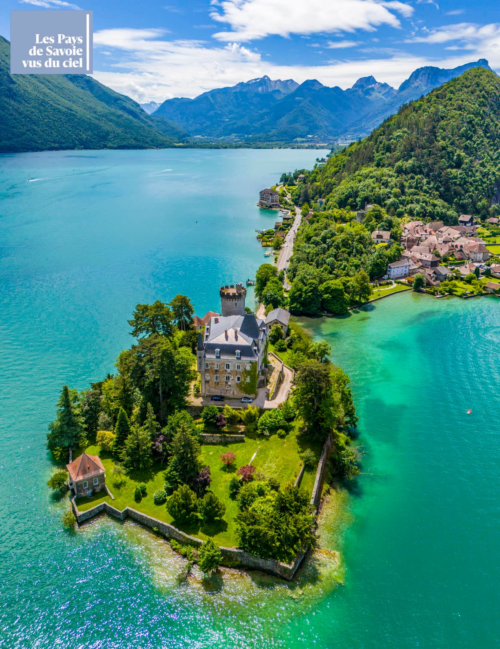 Vue aérienne panoramique